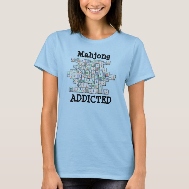 Camiseta Mahjong, ADDICIONADO (Anverso)