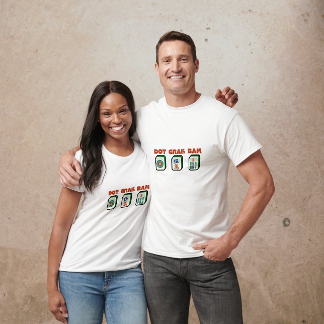 Camiseta Mahjong Dot Crak Bam  (Subido por el creador)