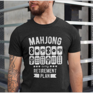 Camiseta Mahjong es mi plan de retiro