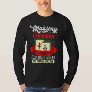 Camiseta Mahjong Grandma es un Mahjong chino mucho más frío