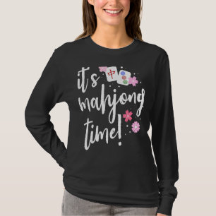 Camiseta Mahjong Lover: Es el juego chino de Mahjong Time