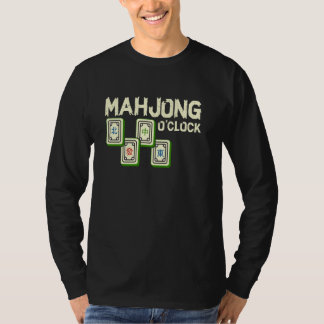 Camiseta Mahjong O'clock Funny Mahjong
