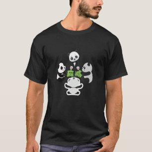 Camiseta Mahjong Panda Cute