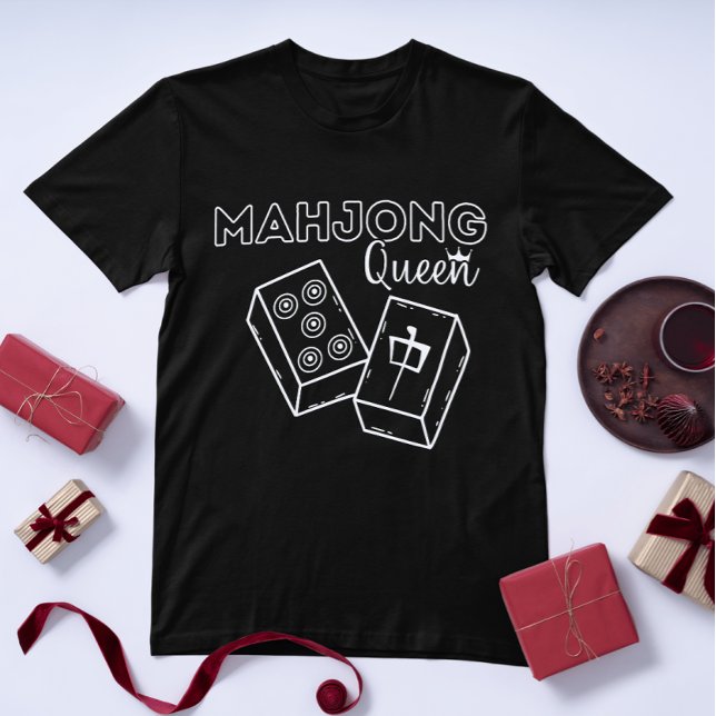 Camiseta Mahjong Queen (Subido por el creador)