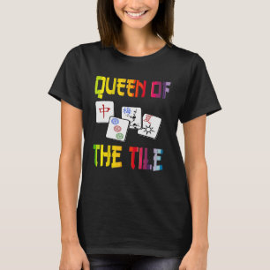 Camiseta Mahjong Queen se burla de la prohibición del juego