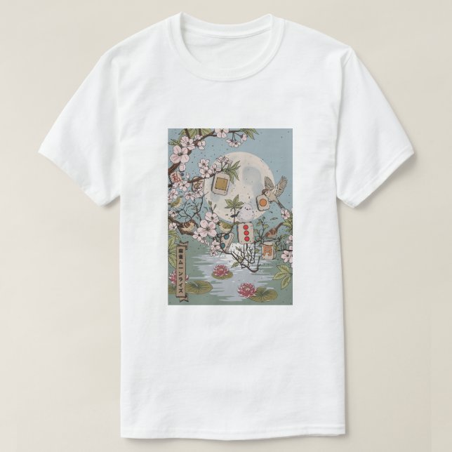 Camiseta Mahjong Salida de la Luna (Diseño del anverso)