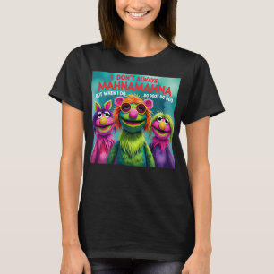Camiseta Mahnamahna atascó en tu cabeza el diseño de la can