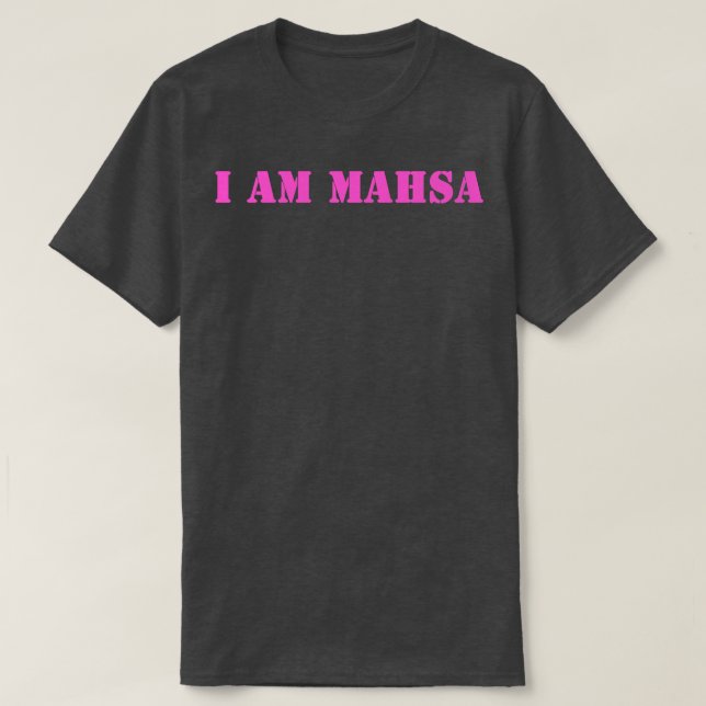 Camiseta Mahsa Amini 5 (Diseño del anverso)
