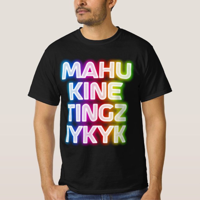 Camiseta Mahu kine tingz iykyk (Anverso)