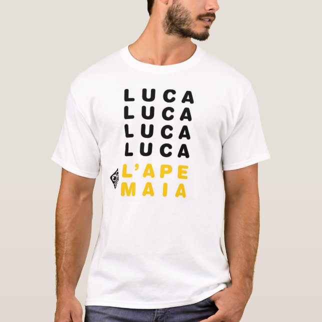 Camiseta Maia del l'ape de Luca Luca Luca Luca (Anverso)