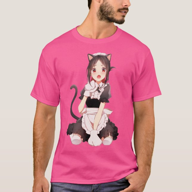 Camiseta Maid Kaguya - El amor es guerra (Anverso)