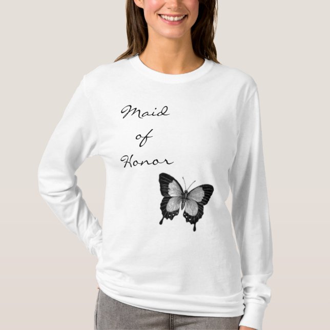 Camiseta Maid of Honor (Anverso)