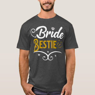 Camiseta Maid of Honor Bride Bestie Bridal Shower Gifts 