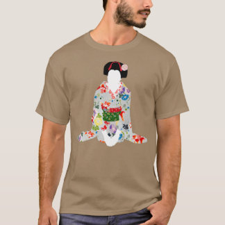 Camiseta Maiko de verano azul