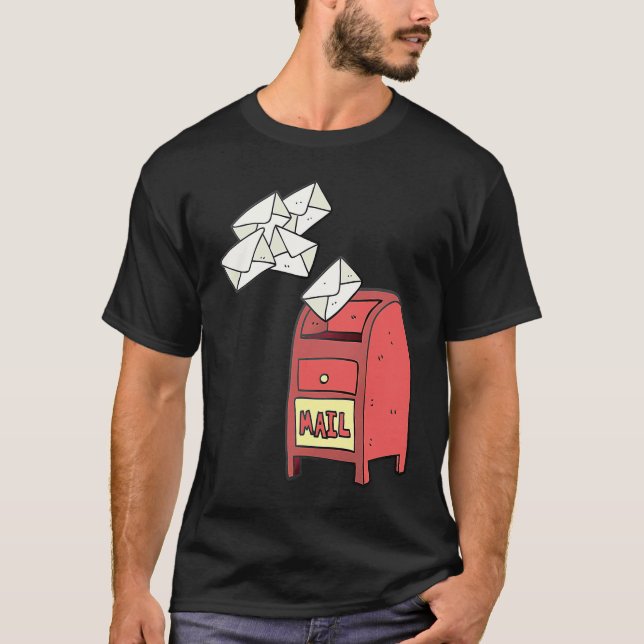 Camiseta Mail Escort Mailman for Poastal Worker  2 (Anverso)