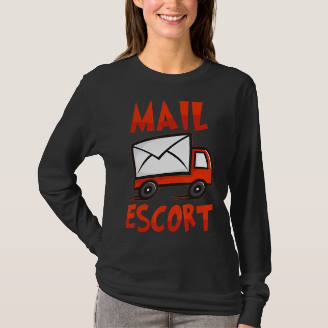Camiseta Mail Escort Postal Service Mailman (Anverso)