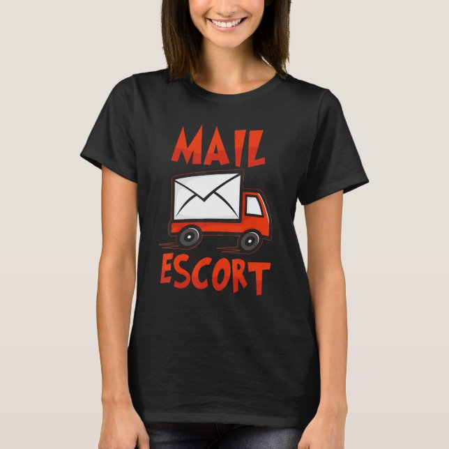 Camiseta Mail Escort Postal Service Mailman (Anverso)