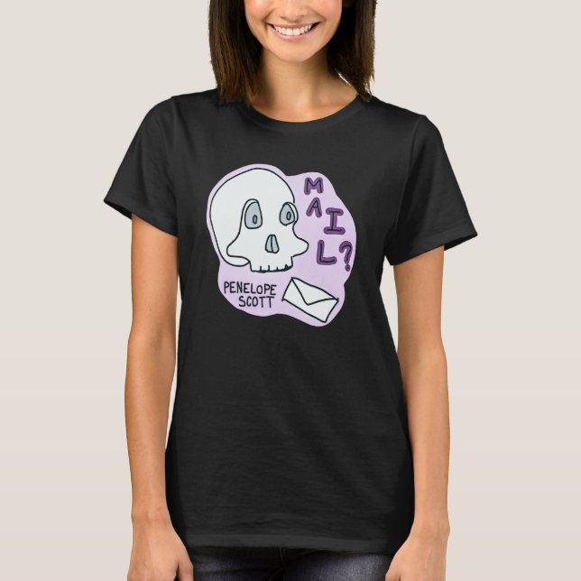 Camiseta Mail Penelope Scott Skull (Anverso)