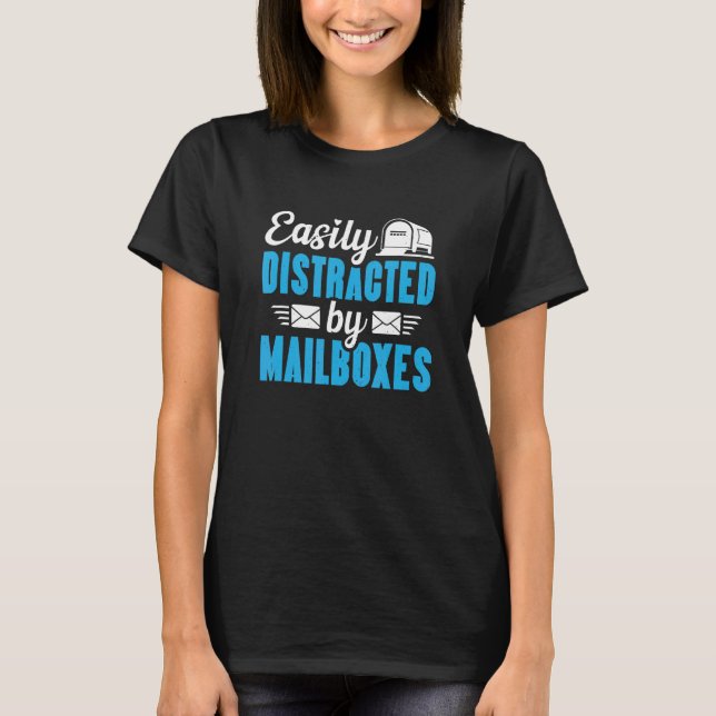 Camiseta Mailman Distró Fácilmente A Postman Mail Carrier (Anverso)