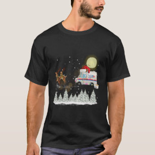 Camiseta Mailman Postal Truck Mail Carrier Xmas Gracioso Ch
