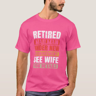 Camiseta Mailman Postal Worker Office Us Postal Service