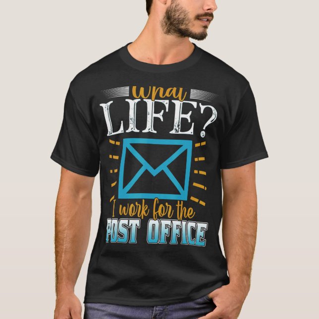 Camiseta Mailman Postman Postal Worker (Anverso)