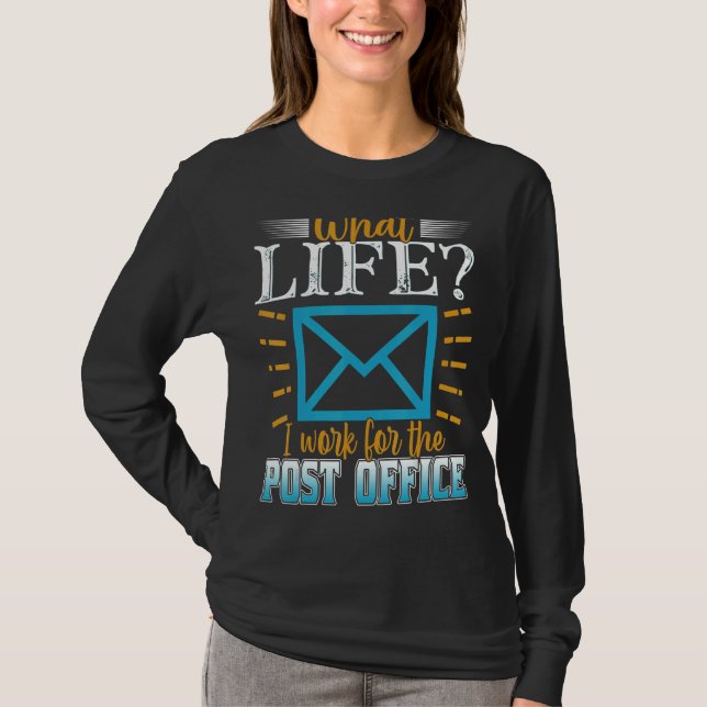 Camiseta Mailman Postman Postal Worker (Anverso)