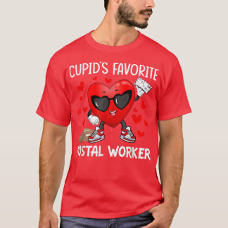 Camiseta Mailman, trabajador postal favorito de Cupido, fel