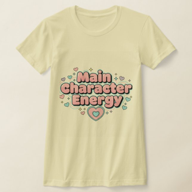 Camiseta Main Character Energy Women’s T-Shirt  (Distribución)