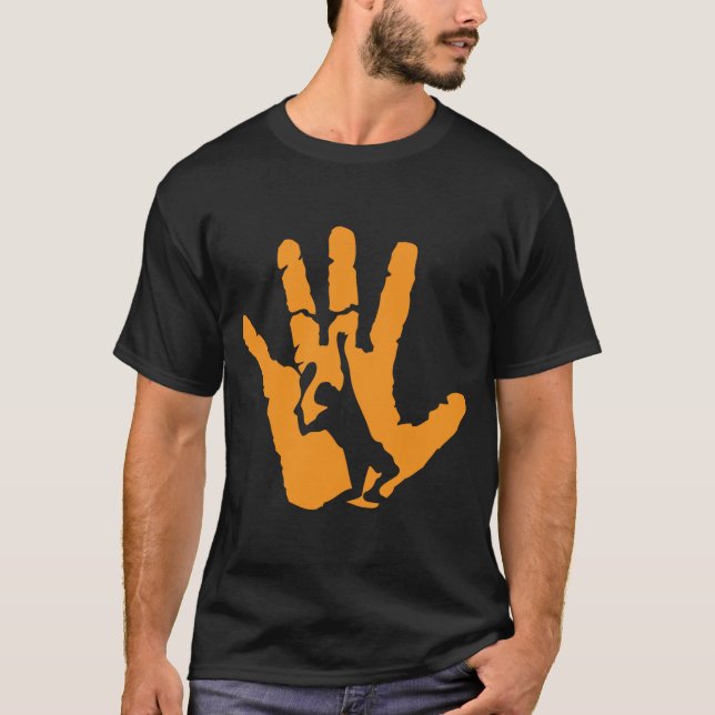 Camiseta main hand mano tennis (Anverso)