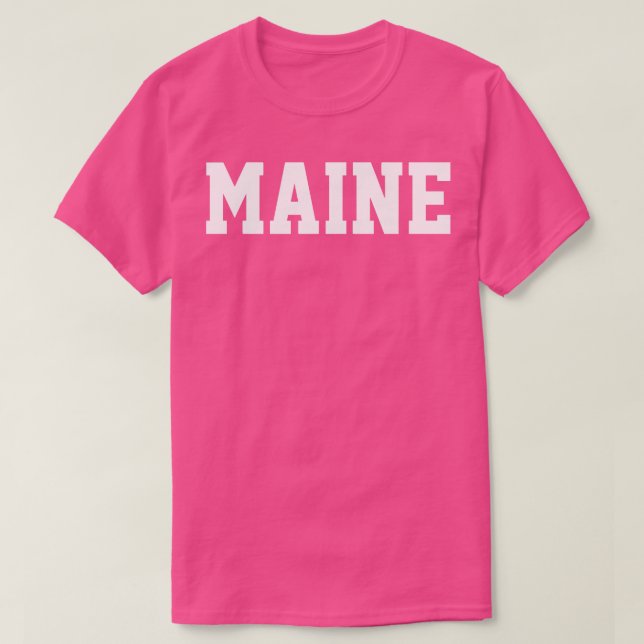 Camiseta maine 22 (Diseño del anverso)