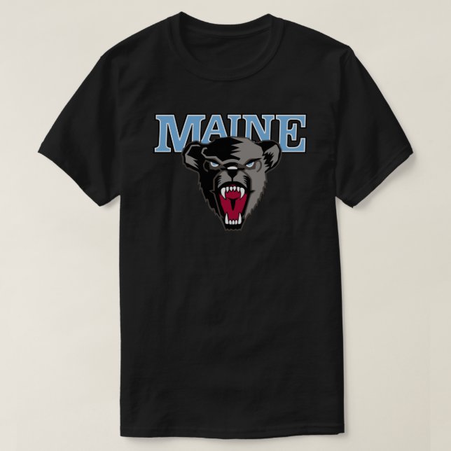 Camiseta Maine Black Bears Pegatina.png (Diseño del anverso)