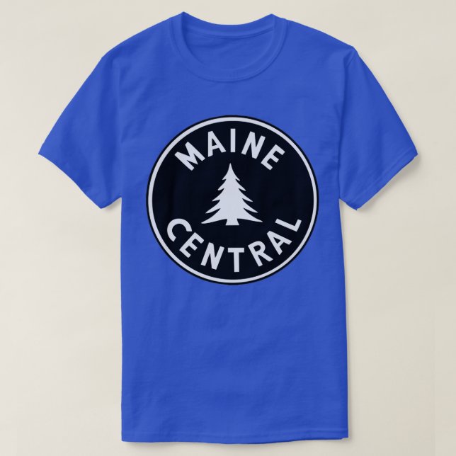 Camiseta Maine Central Railroad 7 (Diseño del anverso)
