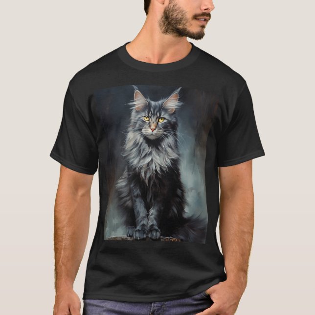 Camiseta Maine Coon cat (Anverso)