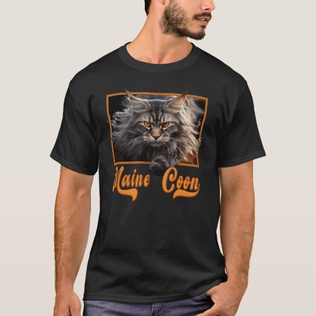 Camiseta Maine Coon Cat (Anverso)