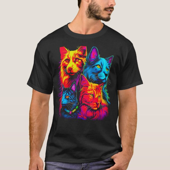 Camiseta Maine Coon Cat Family (Anverso)