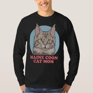 Camiseta Maine Coon Cat Mom Gats Dueño Maine Coon_3