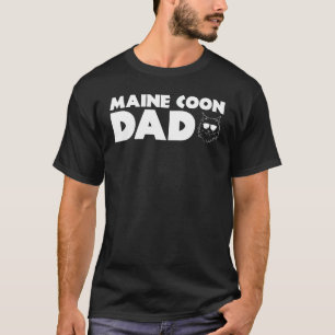 Camiseta Maine Coon Dad Funny Maine Coon Cat Dad