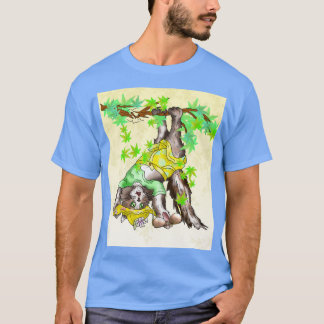 Camiseta maine coon en verano