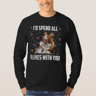 Camiseta Maine Coon, GASTARÍA 9 VIDAS CONTIGO A Cat Owne