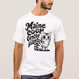 Camiseta Maine Coon Gentle Giants Cat