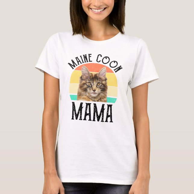 Camiseta Maine Coon Mama (Anverso)