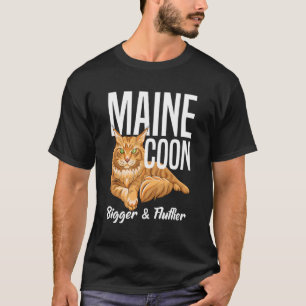 Camiseta Maine Coon Mayor Fluffier Maine Coon Cat
