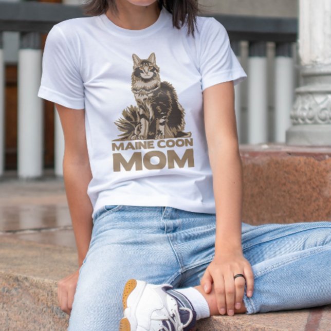 Camiseta MAINE COON MOM (Subido por el creador)