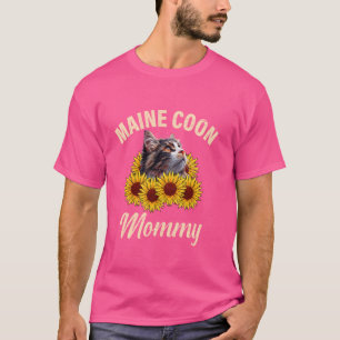 Camiseta MAINE COON MOM Maine Coon Mamá Gata Maine C