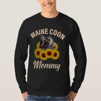 Camiseta MAINE COON MOM Maine Coon Mamá Gata Maine C