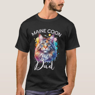 Camiseta Maine Coon Padre Maine Coon Gato