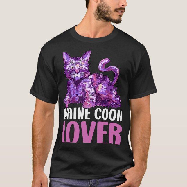 Camiseta Maine Coon para gato (Anverso)