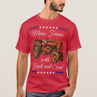 Camiseta Maine Farmer Retro