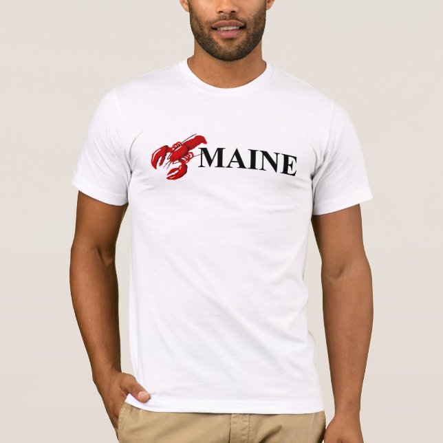 Camiseta Maine Lobster Mens (Anverso)